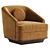 Modern Minimalist Nico Lounge Armchair 3D model small image 1