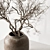 Rustic Dried Branch Bouquet 3D model small image 2