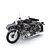 Vintage Ural Sidecar Motorcycle 3D model small image 1