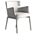 Modern Vesta Dining Chairs Design 3D model small image 5