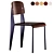 Modern Classic Dining Chairs Vitra 3D model small image 4