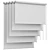  Modern Design Roller Blinds 3D 3D model small image 6