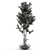 Elegant Branches in Glass Vases 3D model small image 2