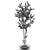  Natural Branches in Glass Vases 3D model small image 2