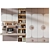 Customized Wardrobe with Decor Option 3D model small image 1
