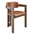 Modern Dining Chair for Sale 3D model small image 2