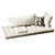 Window Sill Cushion Set, Entryway 3D model small image 4