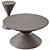 Crate and Barrel Posada Concrete Tables 3D model small image 3