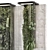 Glass-Enclosed Vertical Garden Set 2263 3D model small image 4