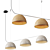 Luxury Terracotta Pendant Lamp with Designer Touch 3D model small image 1