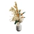 Elegant Pampas Vase Bouquet Display 3D model small image 7