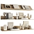 Modern Interior Decor Set - 32 3D model small image 1