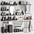 Modern Bathroom Accessory Set 102 3D model small image 1