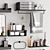 Modern Bathroom Accessory Set 102 3D model small image 5