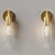 Reeds LED Wall Sconce Brushed Aluminum 3D model small image 9