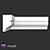 - Title: Gypsum Moldings SMG449
- Translation of Description:
Title: Molding
Material: gypsum
Article: SMG 3D model small image 2