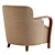 Stylish Walnut Accent Chair 3D model small image 5