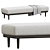 Classic Newport Bench - West Elm 3D model small image 2