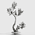 Elegant Branches in Glass Vase 3D model small image 2