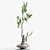 Artistic Branches in Elegant Vases 3D model small image 3