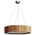 Vintage Rotor Chandelier M 3D model small image 3