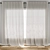 Textured 3D Linen Curtain Model 3D model small image 5