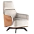 Ergonomic Contemporary KAORI Armchair 3D model small image 8