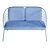 Modern Outdoor Lounge Sofa by BoConcept 3D model small image 1