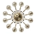 Elegant Murano Glass Chandelier 12 3D model small image 4