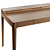 Mossdesign NOVA Wood Desk Furniture 3D model small image 6