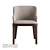 Customizable Eco-Leather Dining Chair 3D model small image 3