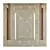 Soft Wall Panel 300cm Wood Mirror 3D model small image 1