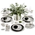 Elegant Tableware 3D Set 34 3D model small image 6