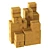 Polygon Textured Cardboard Box Model 3D model small image 4