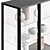 Elegant AIKO Poliform Cupboard 3D model small image 3