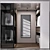 Modern Wood Wardrobe Design 3D model small image 2