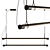 Modern Fris 215 Pendant Light 3D model small image 4