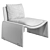 Aston Martin V263 Chair - Customizable Texture 3D model small image 2