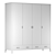 Parisian Chic Four-Door Wardrobe 3D model small image 4