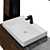 Modern Bathroom Furniture Set Render-ready 3D model small image 3