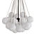 Translated description: Pendant light Apparatus Cloud 19
Model under Turbosmooth

Pendant Light Cloud 19 3D model small image 4