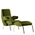 Modern Arflex Delfino Armchair 3D model small image 7