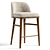 Modern LUM Bar Stool 3D 3D model small image 2