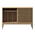 Lloyd Vinyl Storage Console 3D model small image 3