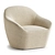 Contemporary Becca Armchair in Russia 3D model small image 3