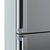 Midea MRB519WFNX3 Refrigerator - Modern Design and Superior Performance 3D model small image 4