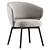 Elegant Morton Chair Design 3D model small image 1