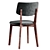 Modern Compact Design Dining Chair 3D model small image 4