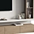 Modern TV Wall Set Model 3D model small image 3