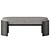 Parla Hug Bench: Sleek Seating 3D model small image 3